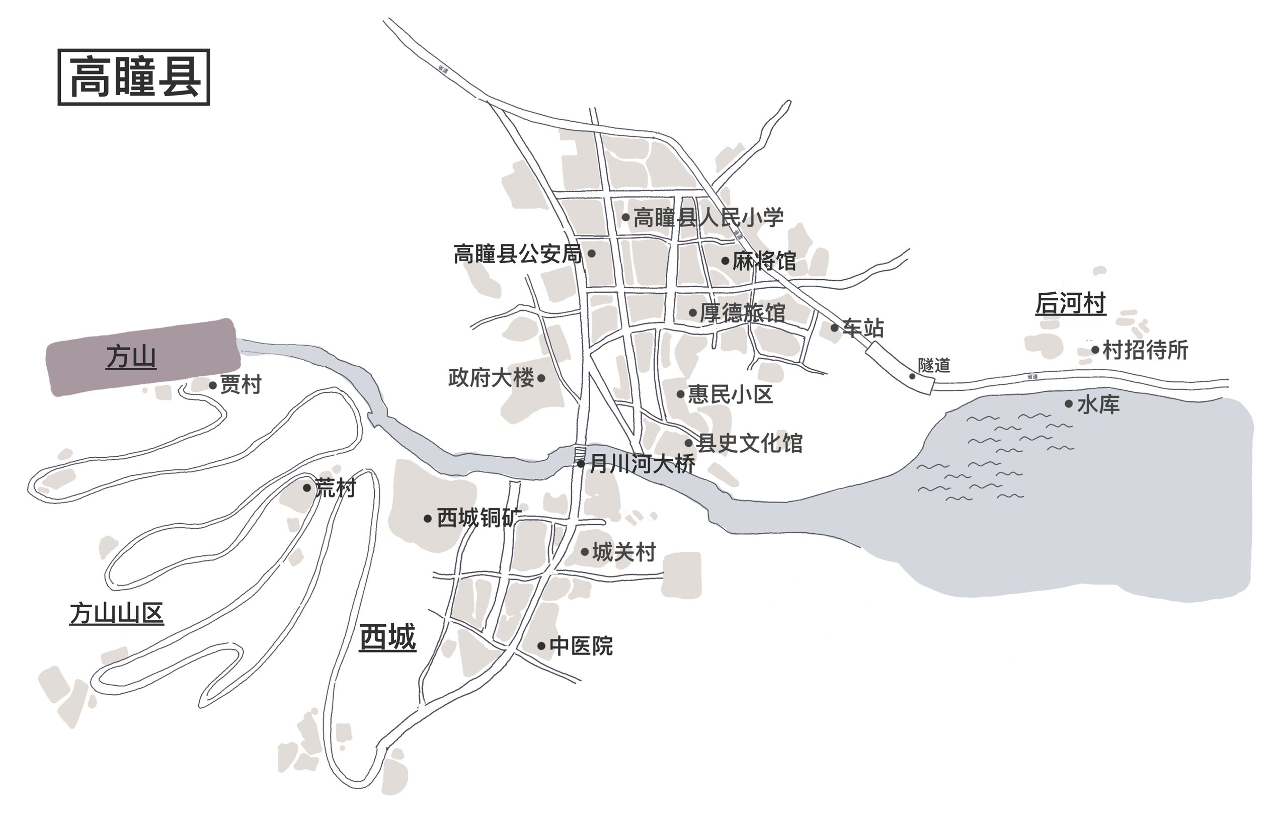 山东旅游地图